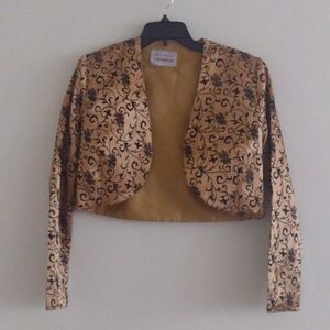 Custom Made Bolero Jacket sz 8-10